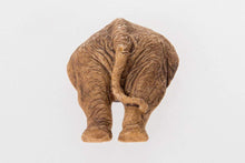 Load image into Gallery viewer, Elephant Fridge Magnet Wood Carved Bottom Buttock Tale Funny Collectibles Home