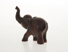 Load image into Gallery viewer, Elephant Miniature Craft Statue Resin Carved Figurine Animal Collectibles Decor