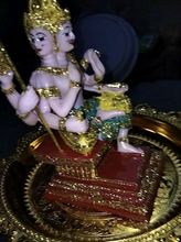 Load image into Gallery viewer, Brahma Hindu God Phra Prom Statue Magic Talisman Thai Amulet Good for Trade