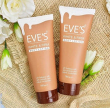 Load image into Gallery viewer, 3x EVE&#39;S WHITE &amp; FIRM BODY LOTION UVA UVB pH Balance Anti Aging Face Care 180ml