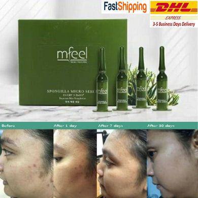 4 Bottles Mfeel Serum Spongilla Micro Skin Repair Rejuvenating Skin Problems 3ml