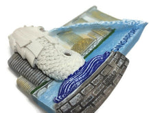 Load image into Gallery viewer, Merlion, SINGAPORE Souvenir Collection 3D Fridge Refrigerator Magnet Hand Made