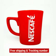 Load image into Gallery viewer, Red Cup Nescafe Coffee Mug Ceramic For Collectibles 8oz Free shipp &amp; Tracking