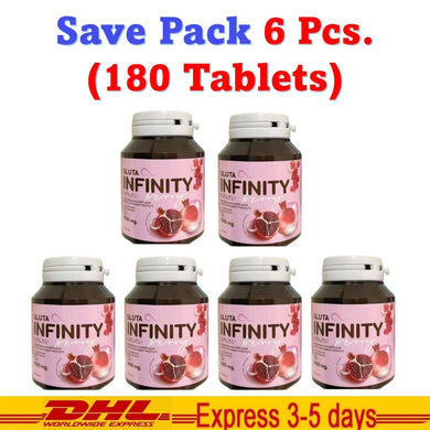 6x Gluta Infinity Berry Reduce Acne Wrinkles Smooth Aura Radiance Skin Care