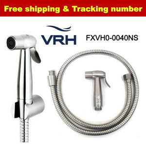 VRH Stainless Steel Rinsing Spray Set Bathroom Hand Held Bidet Toilet Seat Spray