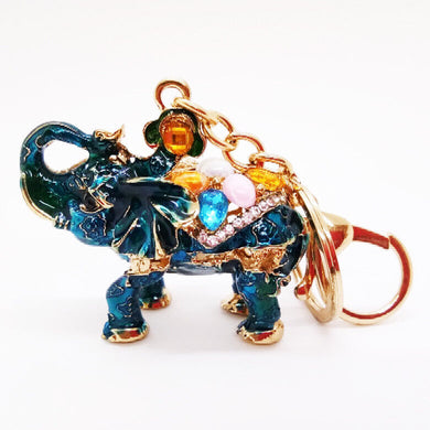 Elephant Keyring Adorn Beauty Charm cute keychain animal lover Thailand Ver.17