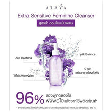 Load image into Gallery viewer, 6x ARAYA Extra Sensitive Feminine Cleanser Safe Gentle Water Formula Natural