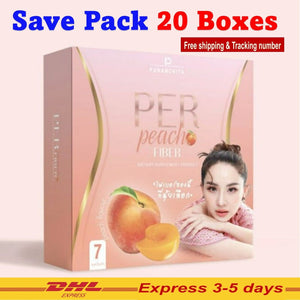 20x Per Peach Fiber Detox Diet Slimming Weight Control L-Carnitine Fast ship DHL