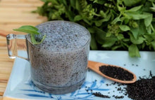 Load image into Gallery viewer, Basil seeds Weight Loss Herb Slimming Shape Thai Diet Natural Detox Clean 100g