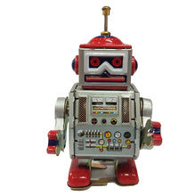 Load image into Gallery viewer, Robot radio machinery Tin Toy Vintage Collectible Clockwork Tin Toy Decor Gift