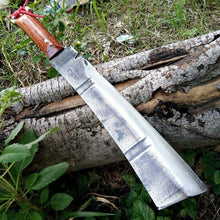 Load image into Gallery viewer, ARANYIK Knife Machete Thai Authentic Wood Handle Blade Handmade Hiking Style