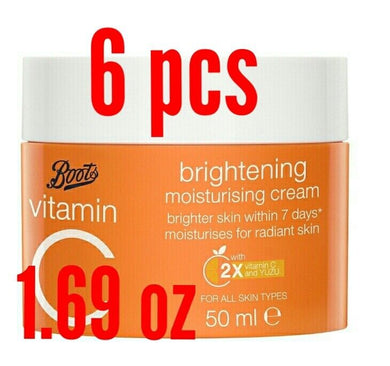 6X Vitamin C Brightening Moisturising Discoloration Cream Sensitive Skin Care