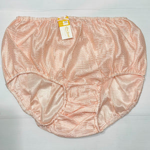 x6 Vintage Nylon Silky Panties Women Knickers Hi Briefs Sissy Underwear Size LL