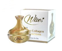 Load image into Gallery viewer, 6Box Wise Nano Collagen Sunscreen Cream For Face Waterproof Sunblock SPF50 PA+++