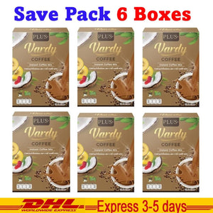 6x Vardy coffee Mix Coffee Weight Loss Control Coconut Creamer Stevia No sugar