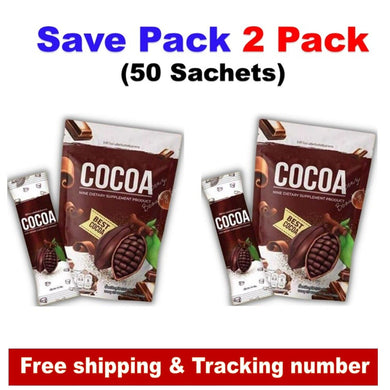 2x Nine Cocoa Instant Powder Mix Slimming Detox Control Hunger Help Excretion