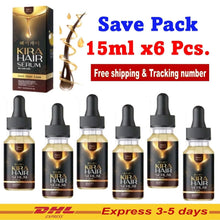 Load image into Gallery viewer, 6x KIRA HAIR SERUM Hair Growth Concentrated Formula Hair loss Prevention 15ml