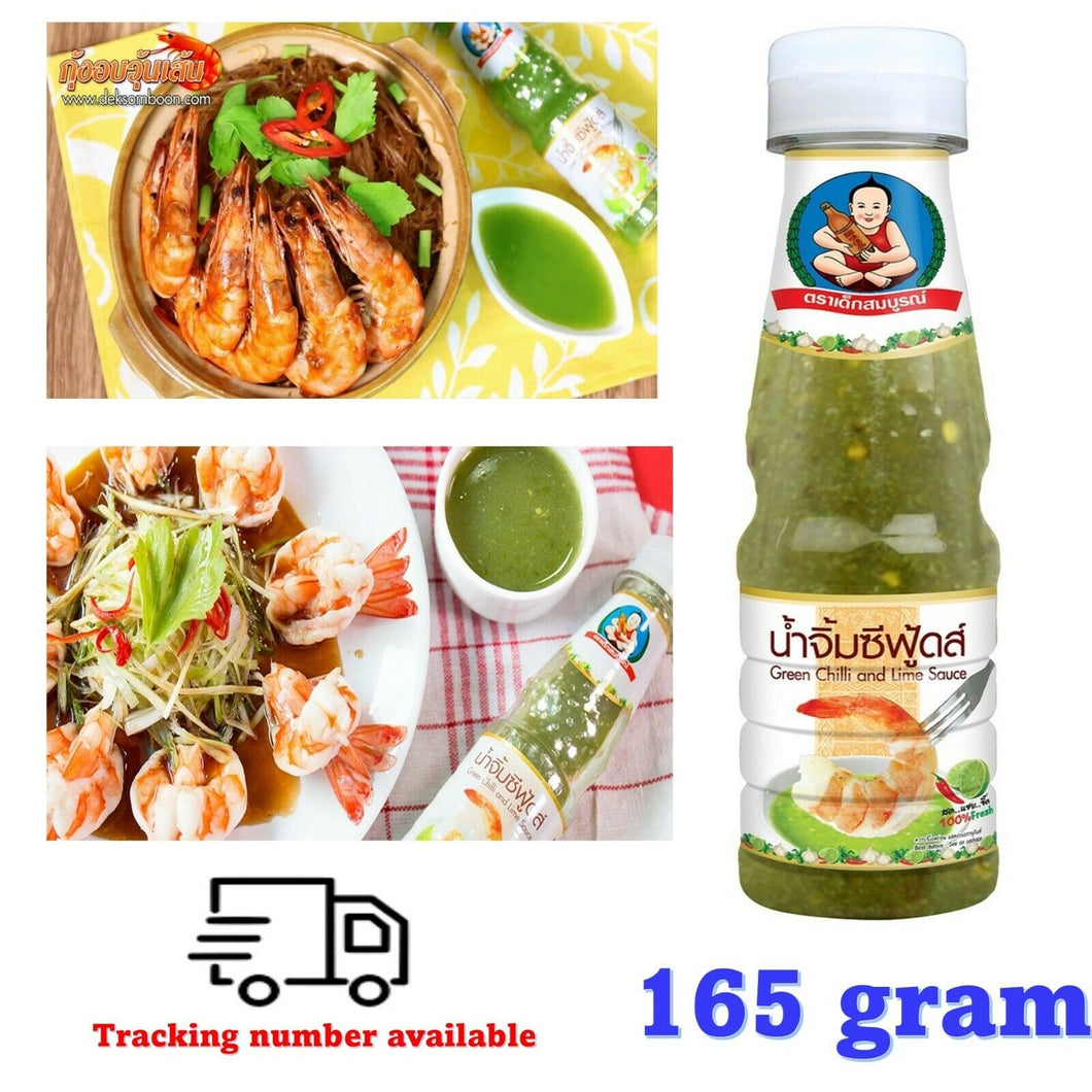 Healthy Boy Seafood Dipping Sauce Thai Cuisine Chilli Lime Spicy Sour 165g