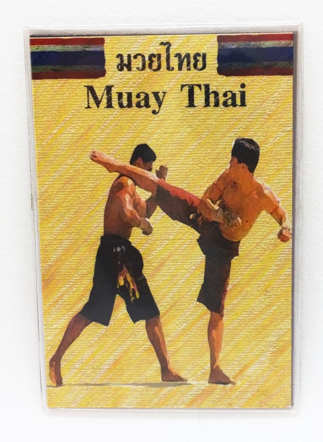 Magnet Muay Thai Boxing Poster Martial arts pic Fridge Collectible Decor 2