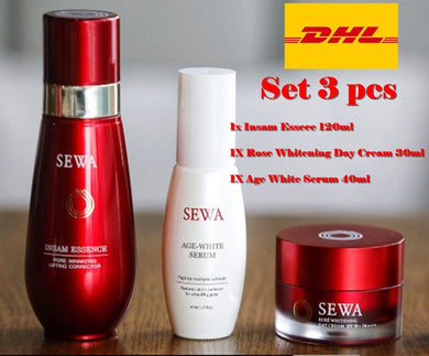 Set SEWA Age White Serum Insam Essence Day Cream Anti Aging Wrinkles Moisturizer