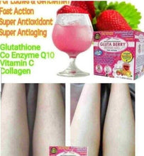 Load image into Gallery viewer, Gluta Berry 200000mg Drink PUNCH Reduce Freckles Dewvy Radiance Smooth Skin