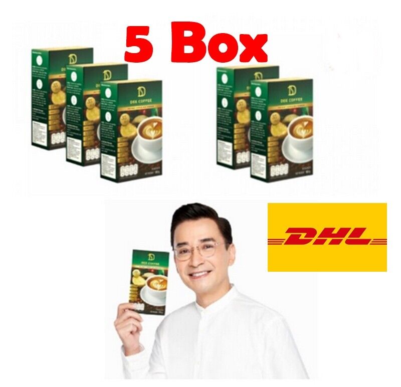5Box Dee Instant Coffee Mix Arabica Healthy Drink Bone Weight Control Anti Aging