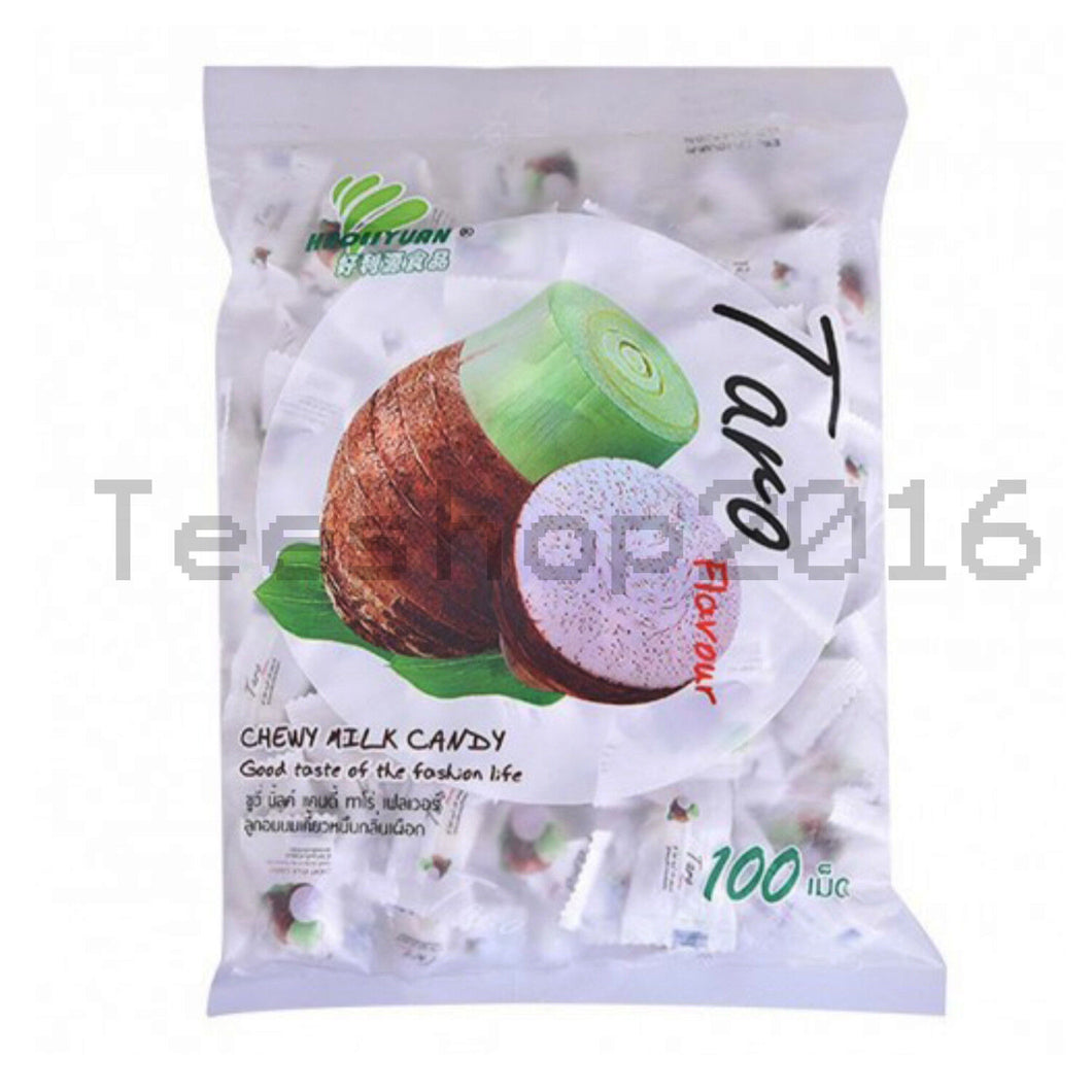 CHEWY CANDY BOTTLE MIX 5 FLAVORS 120 TTOFFEE HAOLIYUAN BRAND THAI DESSERT