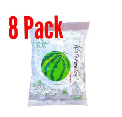 8 Pack Watermelon Flavour Milk Sweet Candy Delicious Enjoy Fruity Flavor Smell