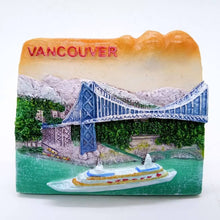Load image into Gallery viewer, Vancover Canada 3D resin Magnet Handmade in Thailand Collectibles