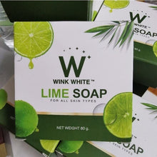 Load image into Gallery viewer, 4x Natural Herbs Lime Soap Anti Aging Spots Smooth Aura Radiant Skin Face 80g