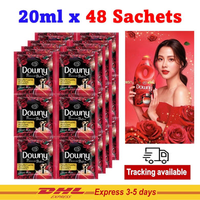 Downy PASSION Concentrate Fabric Softener fragrance last longer (20mlx48Sachets)