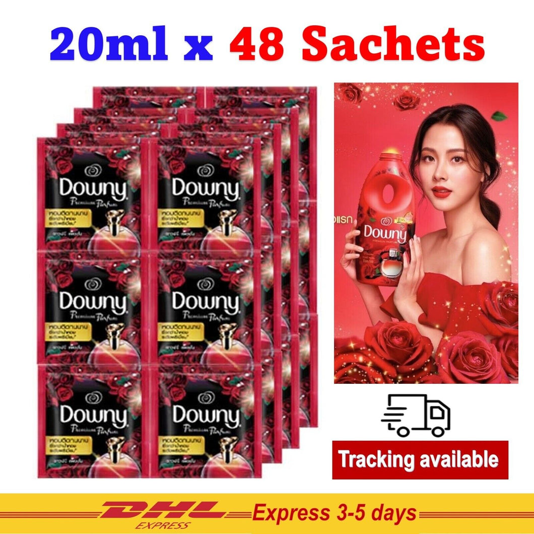 Downy PASSION Concentrate Fabric Softener fragrance last longer (20mlx48Sachets)
