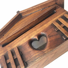 Load image into Gallery viewer, Mailbox Made From Teak Wood For Attach Front of House Strong &amp; Durable Letters