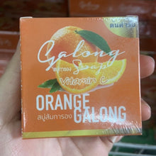Load image into Gallery viewer, GALONG Soap ORANGE CARROT THAI HERBAL natural ingredient