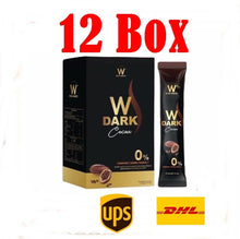 Load image into Gallery viewer, 12 Wink White W Choco Dark Cocoa Instant Drink Weight Slim Control burn fat fast