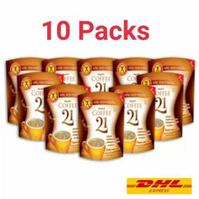 Load image into Gallery viewer, 10x NatureGift Instant Coffee21 Plus L-Carnitine Lose Weight Belly Fat Fast Slim