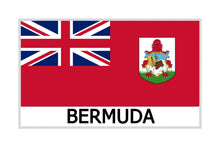 Load image into Gallery viewer, National BERMUDA Medium Flag Emblem Iron Patch Embroidery Backpack Country