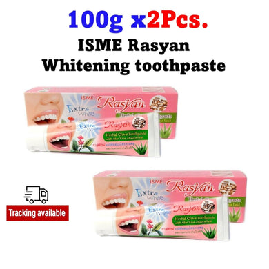 2x100g Tube ISME Rasyan Thai Herbal Clove Toothpaste Teeth Anti Bacteria Herbs