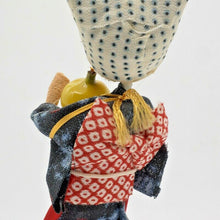 Load image into Gallery viewer, Japanese Wooden KOKESHI Doll Traditional Woman Girl Mini Carved Ship with Track