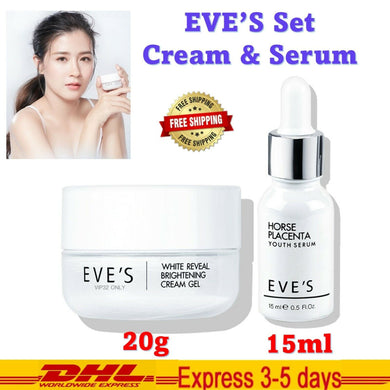 Facial Skin Care Set Reduce Wrinkles EVE'S Gel & EVE'S Horse Serum Tighten