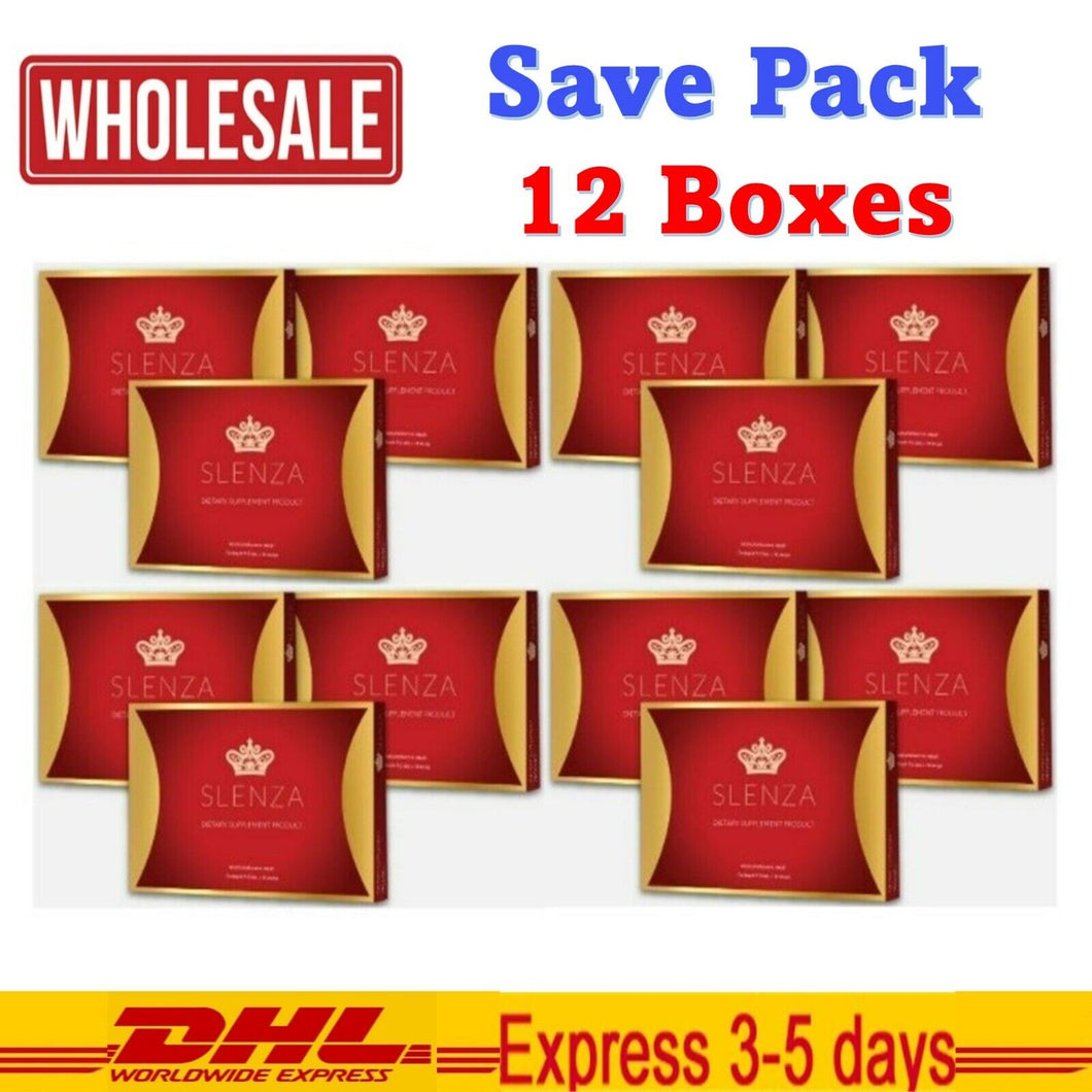 12x Wholesale SLENZA Weight Loss Block Burn Fat Safely 100% Fit Firm Body Health
