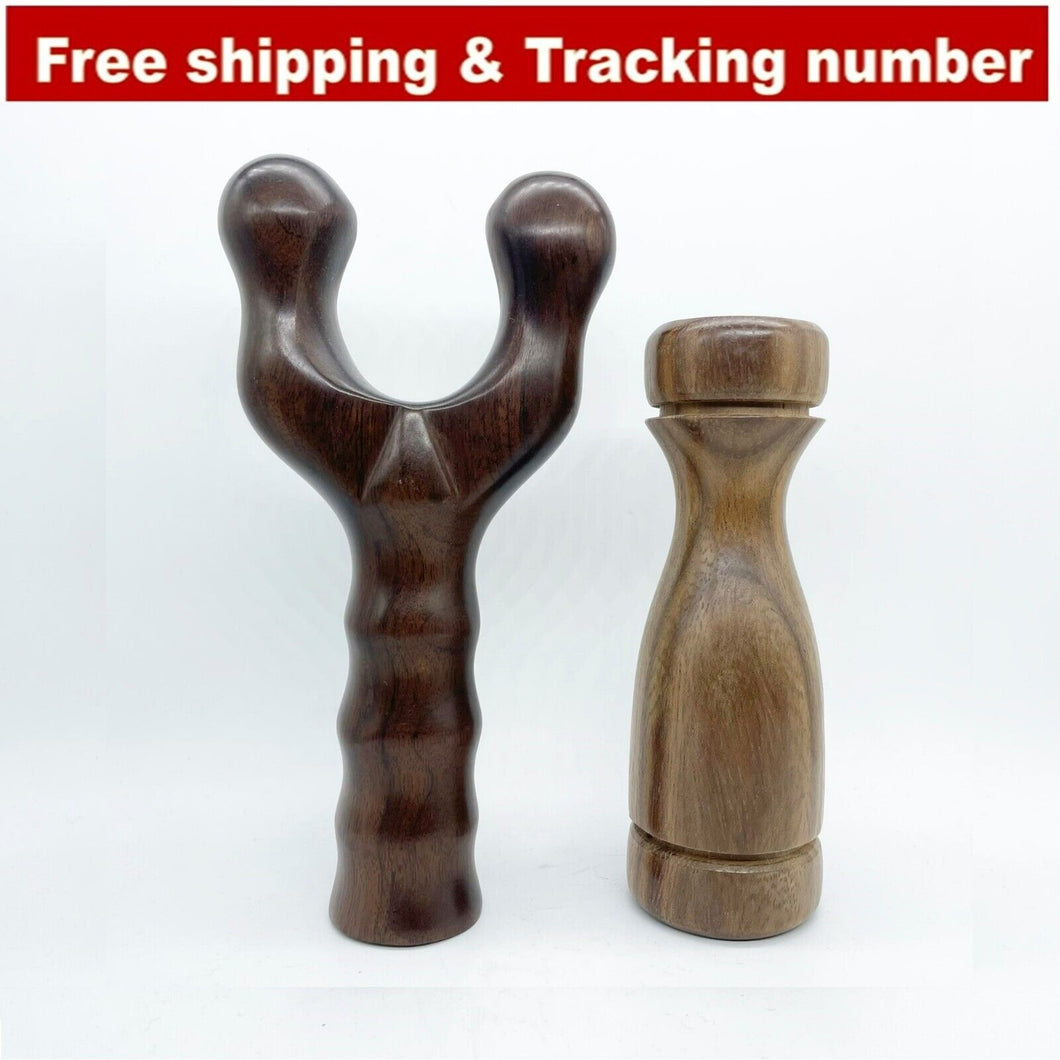 2x Set Wooden Tool THAI TOK SEN Device Relieve Pain Aches Body Equipment