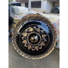 Load image into Gallery viewer, Gong with Mallet Tradition Instrument Iron Thai Artisan Handmade Village Musical