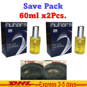 2x Nuhair 5% Hair Lotion Help to Speed Up Hair Reduce Hair Loss Hair Regrowth