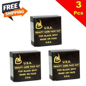 3 x K.Brothers Beauty Care Face Out Soap For Black Spot Facial Body Skin 50g