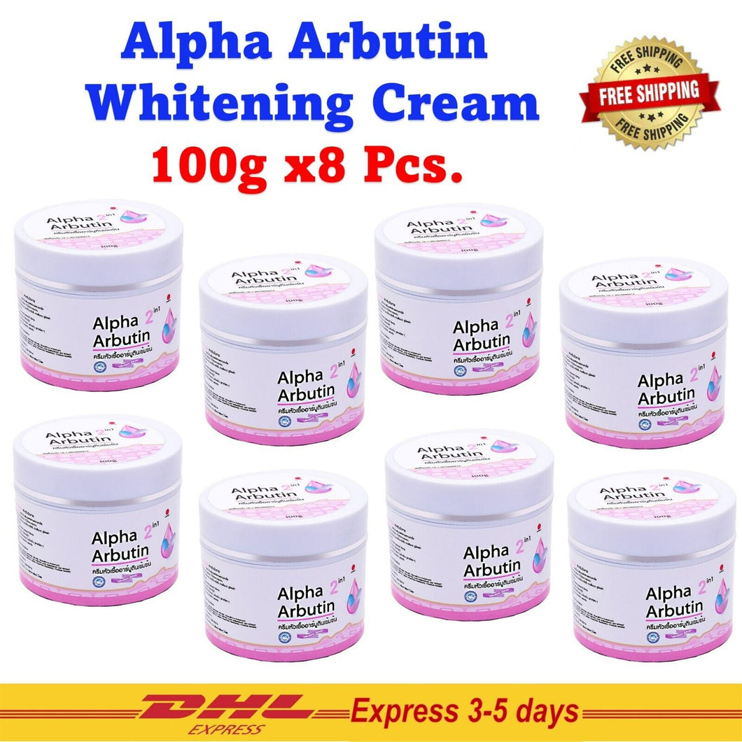 8X Alpha Arbutin 2in1 Concentrated Cream Intensive Body Skin Radiant Aura 100g