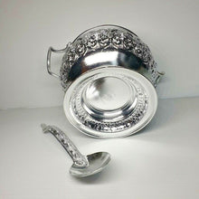 Load image into Gallery viewer, Bowl Pot Rice Soup Vintage Aluminum Temple Curry Serving Thai Mong Ladle Pan