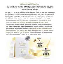 Load image into Gallery viewer, Collagen Peptides Hydrolyzed Powder Matrix Di-Peptide 100% Dietary Supplement