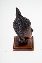 Load image into Gallery viewer, Buddha Head Resin Statue Figure Image Carved Figurine Decor Thai Art Collectible