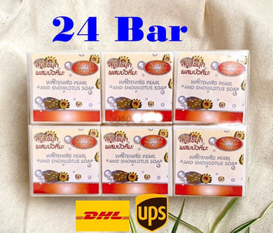 24x Whitening Pearl Soap antibacterial anti aging natural nourishing face skin